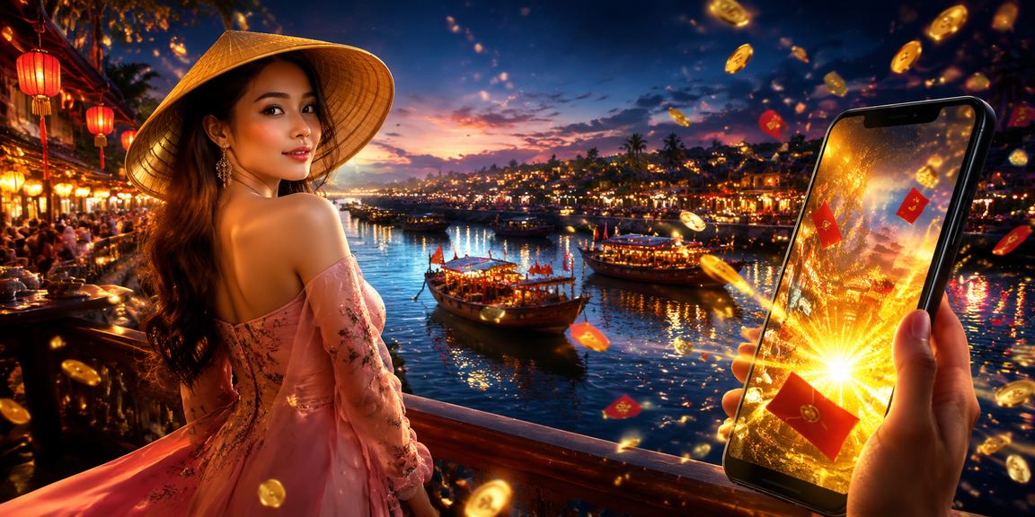 Người dùng kiểm tra ví điện tử và giao dịch nạp tiền trên bãi biển Mũi Né